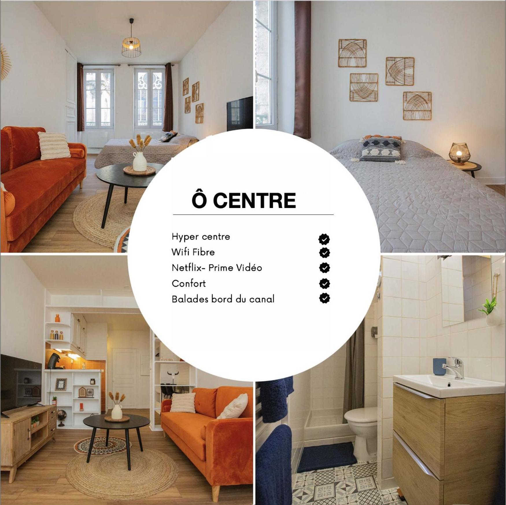 Apartmán O Centre- Chaleureux - Fibre - Netflix Montargis Exteriér fotografie